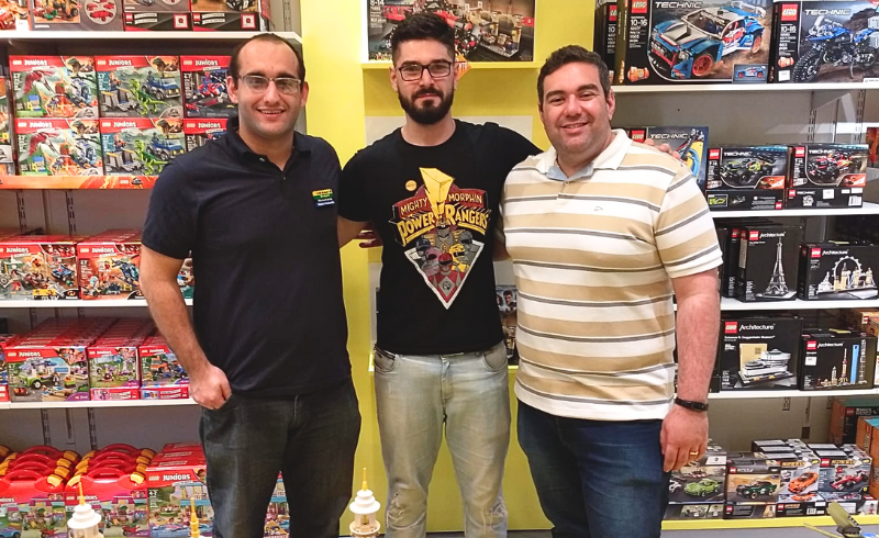 Expo na loja da LEGO®